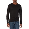 Hanes Men’s Beefy Long Sleeve Shirt, 1 or 2 Pack(Black – 2 Pack)