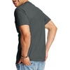 Hanes Men’s Beefy-t Pocket, Heavyweight Cotton Pocket Tee for Men, Full-Cut T-Shirt, 1 Or 2 Pack(Charcoal Heather – 1 Pack)
