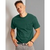 Hanes Men’s Beefy-t Pocket, Heavyweight Cotton Pocket Tee for Men, Full-Cut T-Shirt, 1 Or 2 Pack(Deep Forest – 2 Pack)