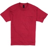 Hanes Men’s Beefy-t Pocket, Heavyweight Cotton Pocket Tee for Men, Full-Cut T-Shirt, 1 Or 2 Pack(Deep Red – 1 Pack)