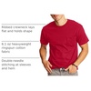 Hanes Men’s Beefy-t Pocket, Heavyweight Cotton Pocket Tee for Men, Full-Cut T-Shirt, 1 Or 2 Pack(Deep Red – 1 Pack)