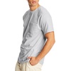 Hanes Men’s Beefy-t Pocket, Heavyweight Cotton Pocket Tee for Men, Full-Cut T-Shirt, 1 Or 2 Pack(Light Steel – 1 Pack)