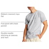 Hanes Men’s Beefy-t Pocket, Heavyweight Cotton Pocket Tee for Men, Full-Cut T-Shirt, 1 Or 2 Pack(Light Steel – 1 Pack)