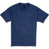 Hanes Men’s Beefy-t Pocket, Heavyweight Cotton Pocket Tee for Men, Full-Cut T-Shirt, 1 Or 2 Pack(Navy – 1 Pack)