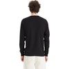 Hanes Men’s Essentials Long-Sleeve T-Shirt, Crewneck Cotton T-Shirts for Men, 2-Pack(Black – 4 Pack)