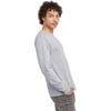 Hanes Men’s Essentials Long-Sleeve T-Shirt, Crewneck Cotton T-Shirts for Men, 2-Pack(Light Steel – 4 Pack)