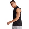 Hanes Men’s Essentials Midweight Muscle T-Shirt Pack, Cotton Muscle Tank Shirts, 3-Pack(Black)