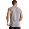 Hanes Men’s Essentials Midweight Muscle T-Shirt Pack, Cotton Muscle Tank Shirts, 3-Pack(Oxford Gray)