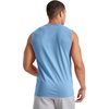 Hanes Men’s Essentials Midweight Muscle T-Shirt Pack, Cotton Muscle Tank Shirts, 3-Pack(Swiss Blue)