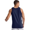 Hanes Men’s Essentials Tank Top Pack, Midweight Cotton Tanks, Sleeveless Shirts, 3-Pack(Athletic Navy)