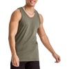 Hanes Men’s Essentials Tank Top Pack, Midweight Cotton Tanks, Sleeveless Shirts, 3-Pack(Camouflage Green)