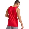 Hanes Men’s Essentials Tank Top Pack, Midweight Cotton Tanks, Sleeveless Shirts, 3-Pack(Champion Scarlet)