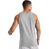 Hanes Men’s Essentials Tank Top Pack, Midweight Cotton Tanks, Sleeveless Shirts, 3-Pack(Light Steel)
