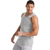 Hanes Men’s Essentials Tank Top Pack, Midweight Cotton Tanks, Sleeveless Shirts, 3-Pack(Light Steel)