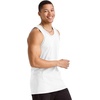 Hanes Men’s Essentials Tank Top Pack, Midweight Cotton Tanks, Sleeveless Shirts, 3-Pack(White)