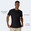 Hanes Men’s Men’s Workwear Short Sleeve Tee (2-Pack)(Black)