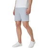Hanes Men’s Originals Cotton Pockets, Pull-on Jersey Gym Shorts, 7″(Light Steel)