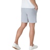 Hanes Men’s Originals Cotton Pockets, Pull-on Jersey Gym Shorts, 7″(Light Steel)