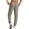 Hanes Men’s Originals French Terry Joggers, Lightweight Sweatpants with Pockets, 30″ Inseam(Camouflage Green Pe Heather)