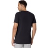 Hanes Men’s Originals Lightweight T-Shirt, Crewneck T-Shirts for Men, Tri-Blend Tee(Black)