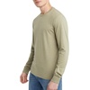Hanes Men’s Originals Long Sleeve T-Shirt, Lightweight Tri-Blend Jersey Tee for Men(Oregano Pe Heather)