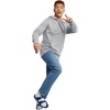Hanes Men’s Originals Midweight Fleece Hoodie, Pullover Hooded Sweatshirt for Men(Light Steel)