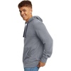 Hanes Men’s Originals Midweight Fleece Hoodie, Pullover Hooded Sweatshirt for Men(Navy Pe Heather)