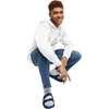 Hanes Men’s Originals Midweight Fleece Hoodie, Pullover Hooded Sweatshirt for Men(White)