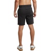 Hanes Mens Originals Sweat Shorts, Midweight Fleece Shorts with Pockets, 8″(Black)