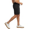 Hanes Mens Originals Sweat Shorts, Midweight Fleece Shorts with Pockets, 8″(Black)