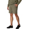 Hanes Mens Originals Sweat Shorts, Midweight Fleece Shorts with Pockets, 8″(Fatigue Green)