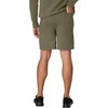 Hanes Mens Originals Sweat Shorts, Midweight Fleece Shorts with Pockets, 8″(Fatigue Green)