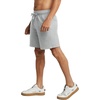 Hanes Mens Originals Sweat Shorts, Midweight Fleece Shorts with Pockets, 8″(Light Steel)