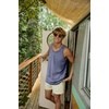 Hanes Mens Originals Tri-Blend Tank Top, Lightweight Tanks for Men, Sleeveless Tank Shirt(Athletic Navy Pe Heather)