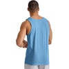 Hanes Mens Originals Tri-Blend Tank Top, Lightweight Tanks for Men, Sleeveless Tank Shirt(Blue Jay Pe Heather)