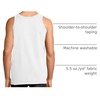 Hanes Mens Originals Tri-Blend Tank Top, Lightweight Tanks for Men, Sleeveless Tank Shirt(Concrete Gray)