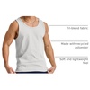 Hanes Mens Originals Tri-Blend Tank Top, Lightweight Tanks for Men, Sleeveless Tank Shirt(Eco White)