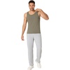 Hanes Mens Originals Tri-Blend Tank Top, Lightweight Tanks for Men, Sleeveless Tank Shirt(Fatigue Green)