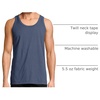 Hanes Mens Originals Tri-Blend Tank Top, Lightweight Tanks for Men, Sleeveless Tank Shirt(Saltwater)