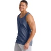 Hanes Mens Originals Tri-Blend Tank Top, Lightweight Tanks for Men, Sleeveless Tank Shirt(Solar Ice)