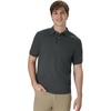 Hanes Men’s Short Sleeve Jersey Pocket Polo (Pack of 2)(Charcoal Heather)