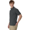Hanes Men’s Short Sleeve Jersey Pocket Polo (Pack of 2)(Charcoal Heather)