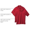 Hanes Men’s Short Sleeve Jersey Pocket Polo (Pack of 2)(Deep Red)