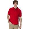 Hanes Men’s Short Sleeve Jersey Pocket Polo (Pack of 2)(Deep Red)