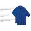 Hanes Men’s Short Sleeve Jersey Pocket Polo (Pack of 2)(Deep Royal)
