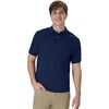 Hanes Men’s Short Sleeve Jersey Pocket Polo (Pack of 2)(Navy)