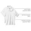 Hanes Men’s Short Sleeve Jersey Pocket Polo (Pack of 2)(White)