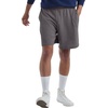 Hanes Men’s Shorts, Essentials Short with Pockets, Gym Shorts for Men, Men’s Athletic Shorts, 7.5″(Black/Charcoal Heather/Light Steel)