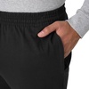 Hanes Men’s Sweatpants Pack – 3-Pack – Essentials Midweight Cotton Jersey Lounge Pants – Open Bottom – Pockets – 32″(Black/Charcoal Heather/Light Steel)