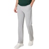 Hanes Men’s Sweatpants Pack – 3-Pack – Essentials Midweight Cotton Jersey Lounge Pants – Open Bottom – Pockets – 32″(Black/Charcoal Heather/Light Steel)